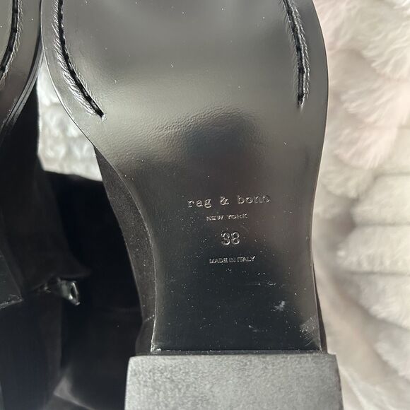 Rag and Bone Ashby Suede Over The Knee Boots Size 38 NIB - Picture 7 of 16